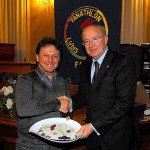 Umberto Trevi premia Fausto Gresini