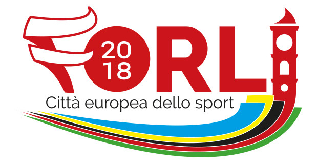 Il Logo di Forlì città europea dello sport 2018