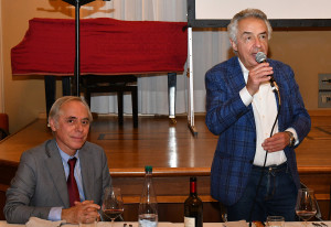 Beppe Conti con Maurizio Gioiello